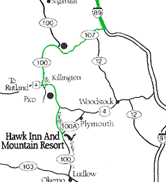 Map from Route 89