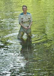 Private fly fishing lessons are available