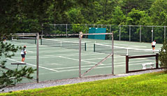 The Tennis Courts At Hawk Are Second To None